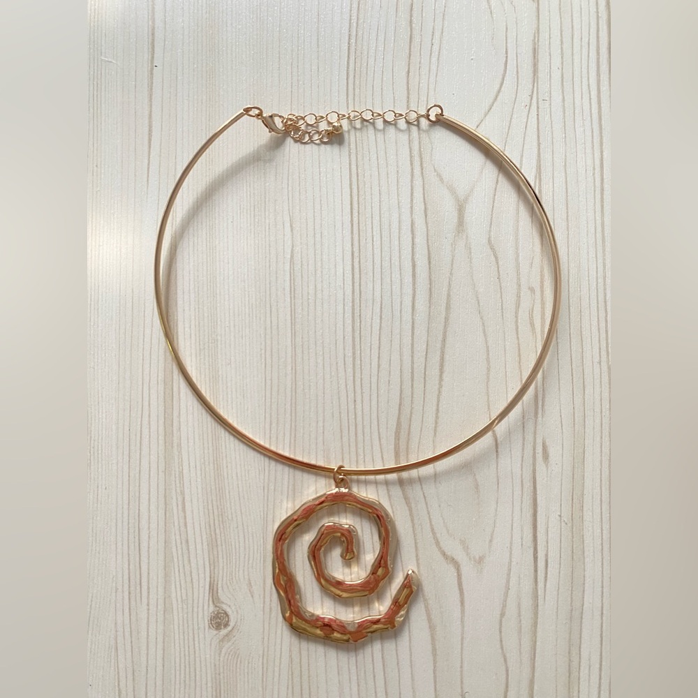 princess polly spiral necklace